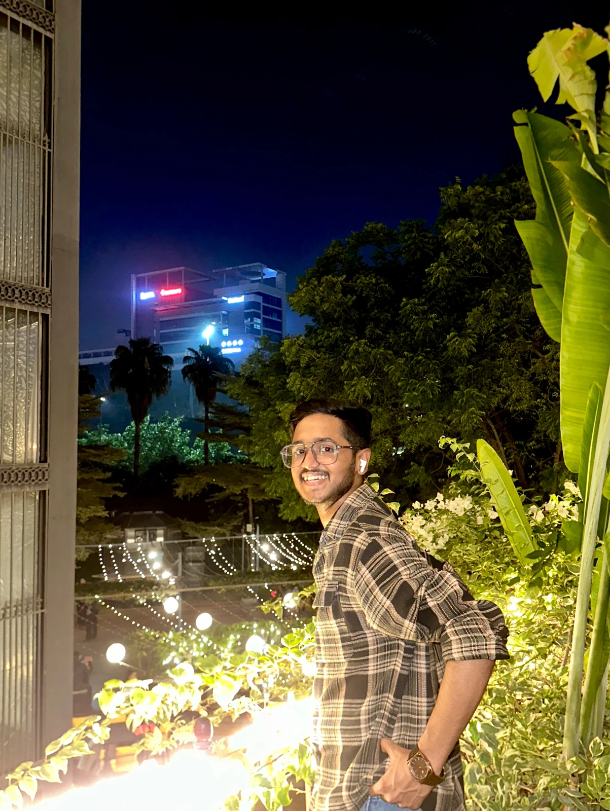 An evening portrait of Harsh
